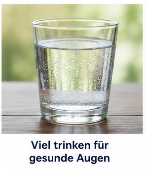 Viel trinken für gesunde Augen